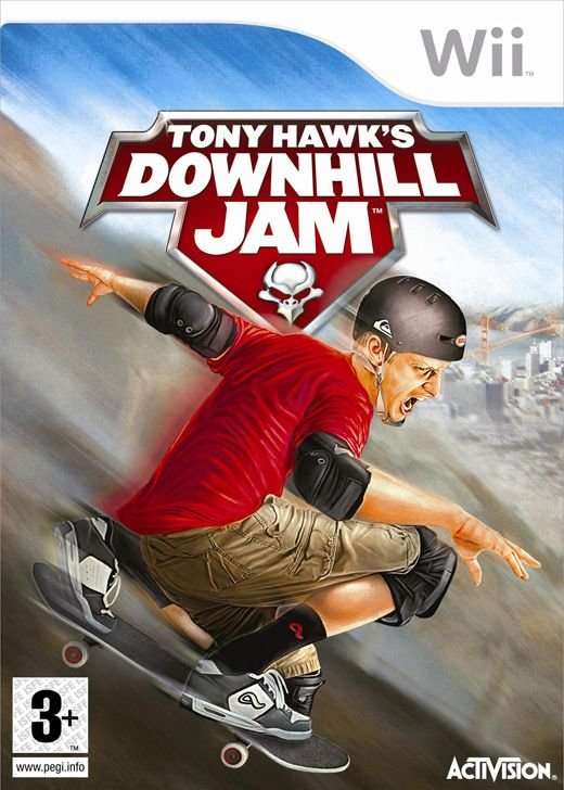 Wii Tony Hawks Downhill Jam