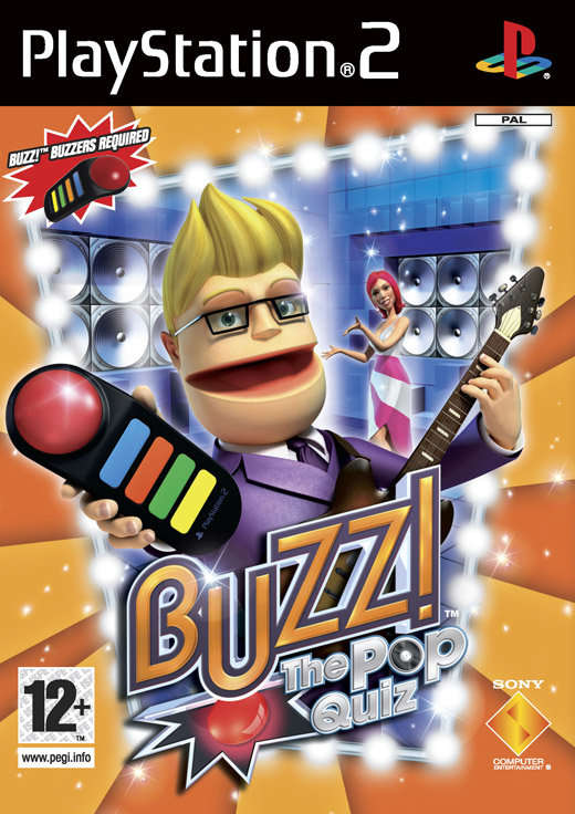 PS2 Buzz The Pop Quiz / As New / Sag