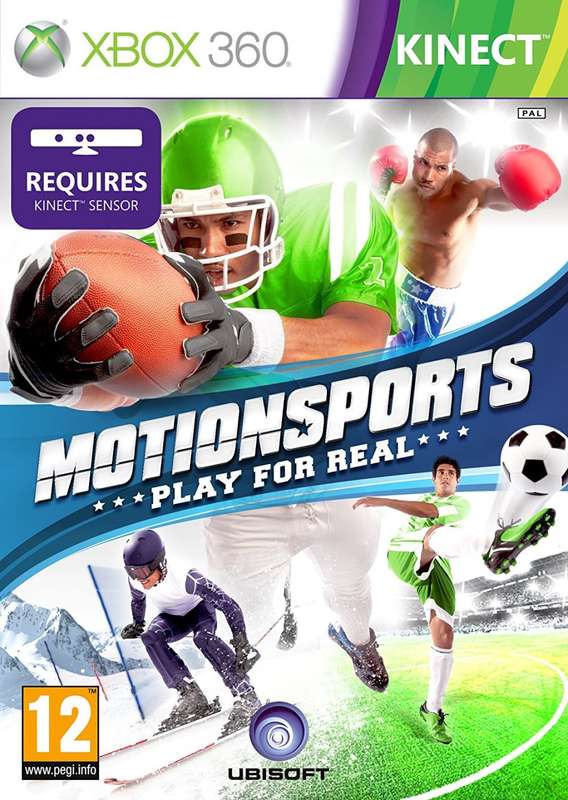 Xbox 360 Motionsports Play For Real / Original Product / Sag