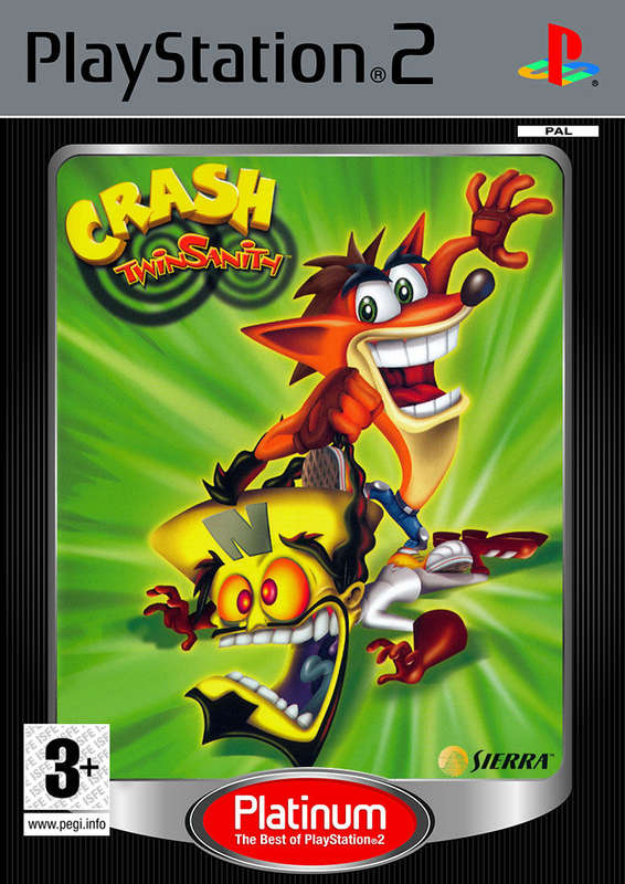 PS2 Crash Twinsanity Platinum / As New