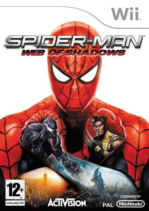 Wii Spider-Man Web Of Shadows