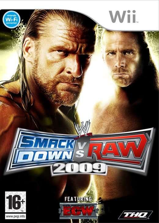 Wii WWE Smackdown Vs Raw 2009