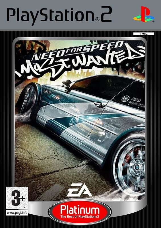 PS2 Need For Speed Most Wanted Platinum