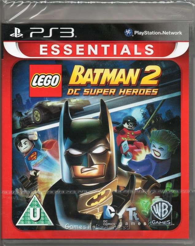 PS3 Lego Batman 2 DC Super Heroes Essentials / Brand New (Sealed)