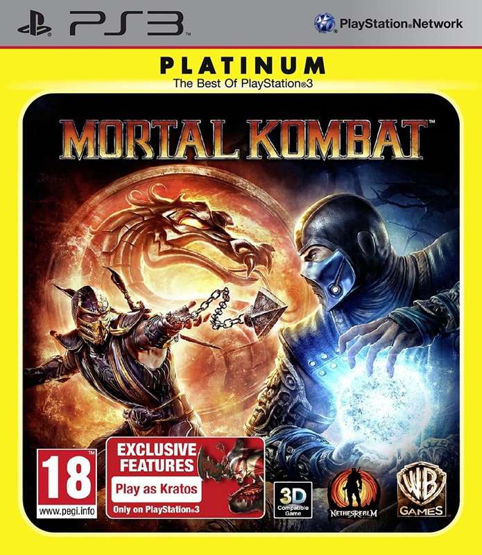 PS3 Mortal Kombat Platinum