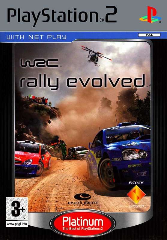 PS2 WRC Rally Evolved Platinum