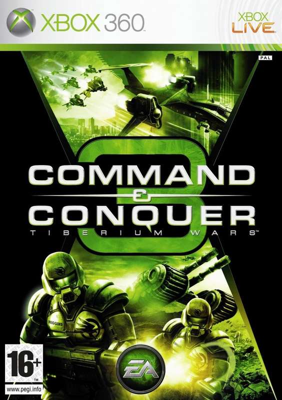 Xbox 360 Command & Conquer 3 Tiberium Wars / Original Product