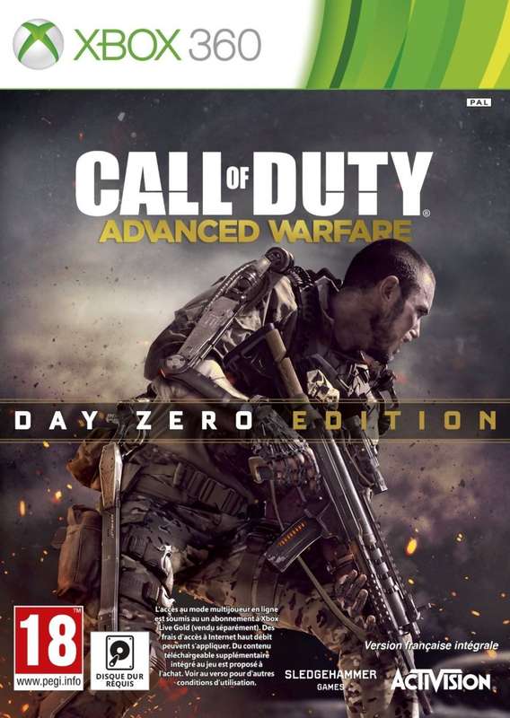 Xbox 360 Call Of Duty Advanced Warfare Day Zero Edition / Original Product