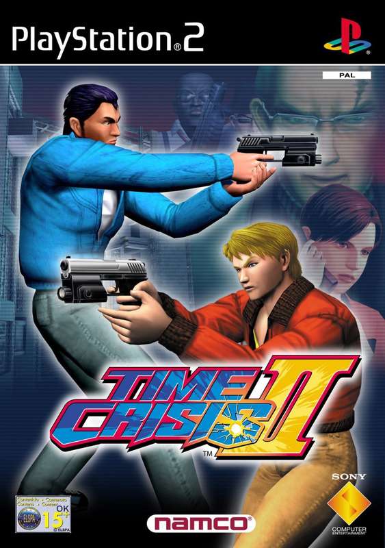 PS2 TIME CRISIS II G-CON 2 GUN BUNDLE / BID TO WIN