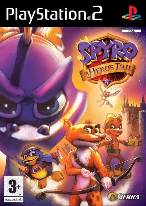 PS2 Spyro A Heros Tail