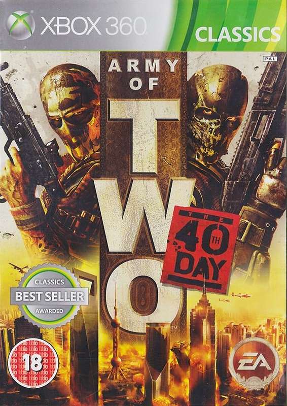 XBOX 360 ARMY OF TWO THE 40TH DAY / ORIGINAL PRODUCT