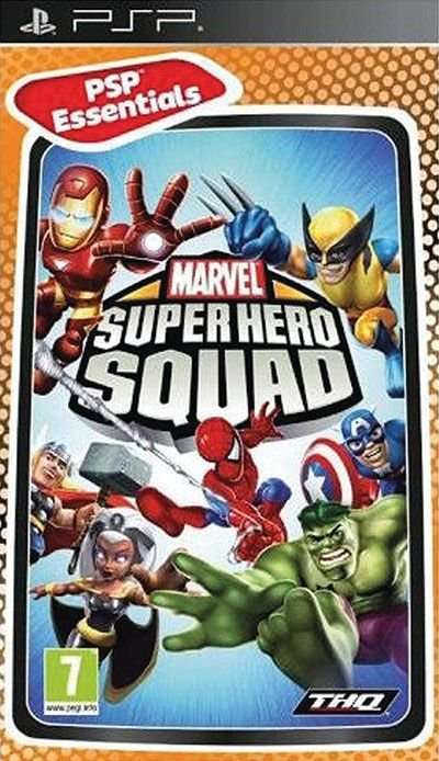 PSP Marvel Super Hero Squad Essentials