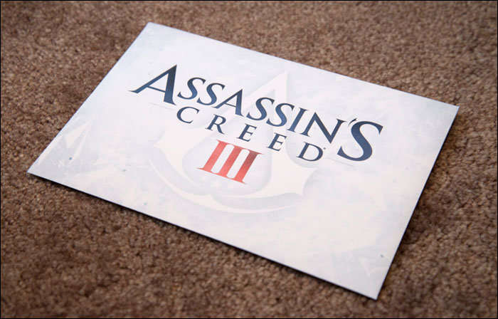 PS3 ASSASSINS CREED III FREEDOM EDITION COLLECTORS / BID TO WIN
