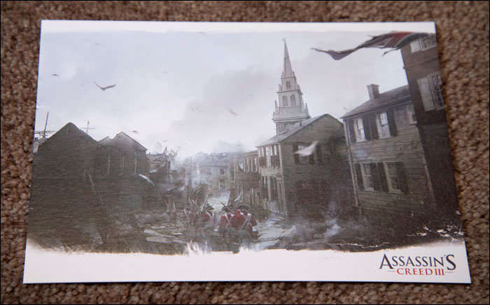 PS3 ASSASSINS CREED III FREEDOM EDITION COLLECTORS / BID TO WIN