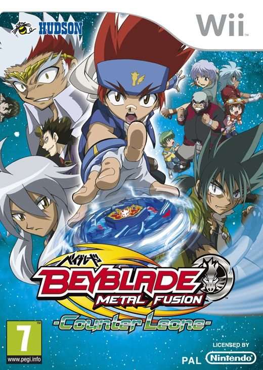 Wii Beyblade Metal Fusion Counter Leone