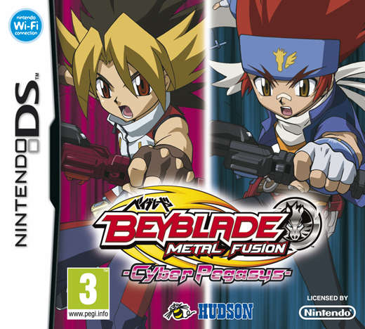 Nintendo DS Beyblade Metal Fusion Cyber Pegasus