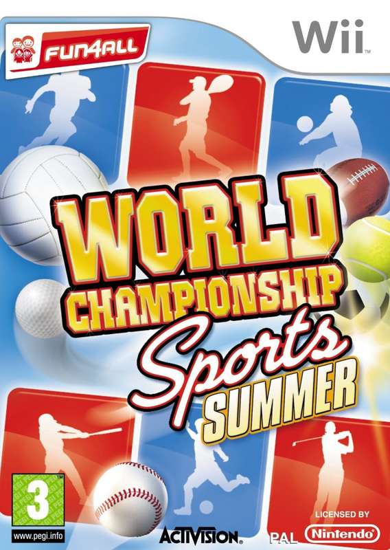 Wii World Championship Sports Summer