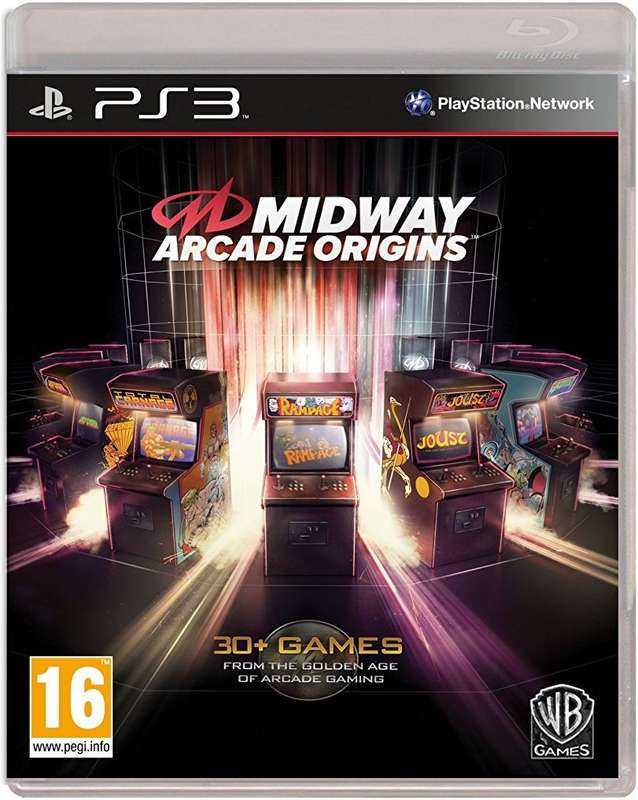 PS3 Midway Arcade Origins Collection / As New