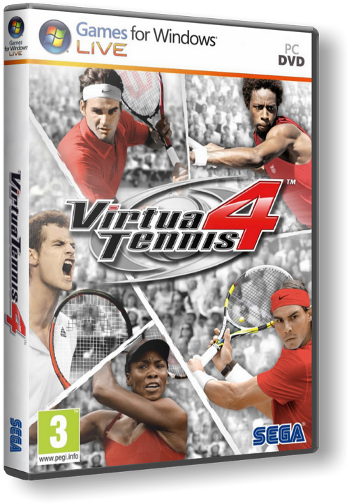 PC DVD-ROM Virtua Tennis 4