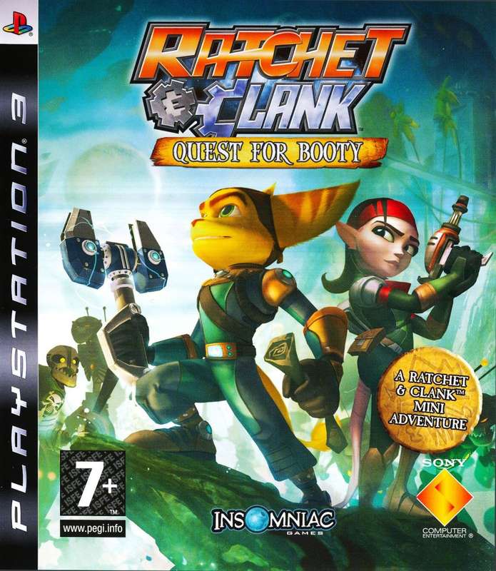 PS3 Ratchet & Clank Quest For Booty / As New