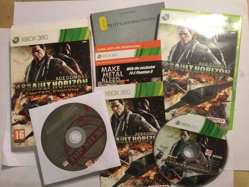 Xbox 360 Ace Combat Assault Horizon Limited Edition / Original Product