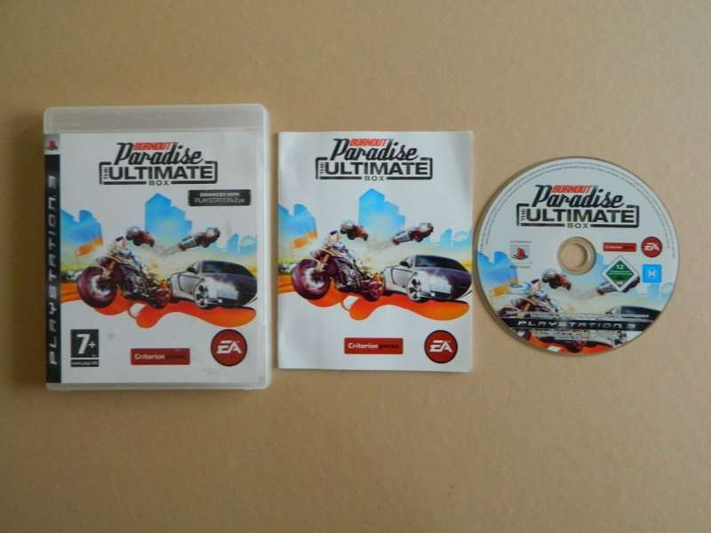 PS3 Burnout Paradise The Ultimate Box