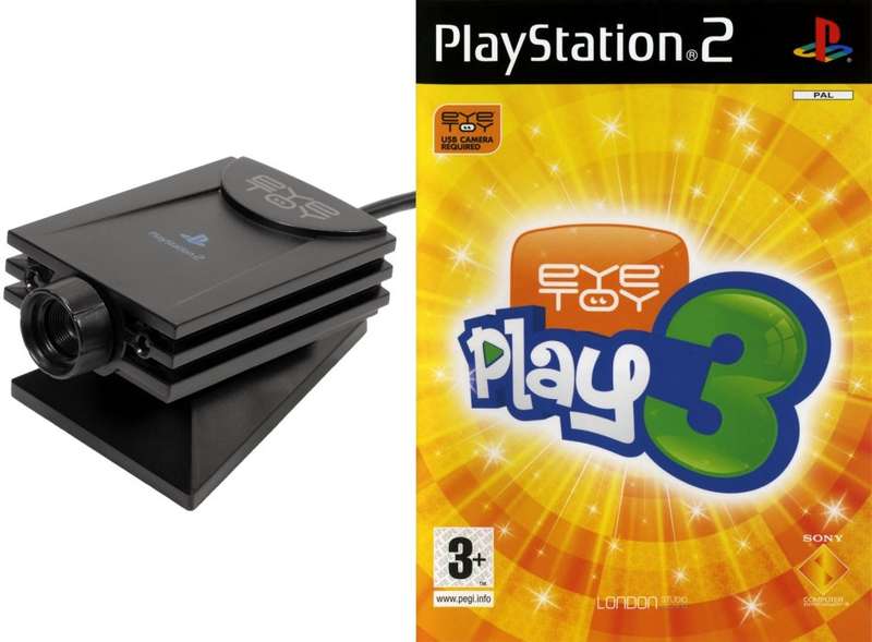PS2 EYETOY PLAY 3 GAME WITH CAMERA BUNDLE / BID TO WIN