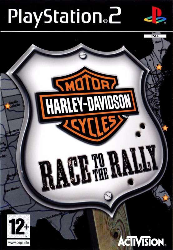 PS2 Harley-Davidson Motor Cycles Race To The Rally