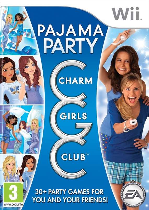 Wii Charm Girls Club Pajama Party