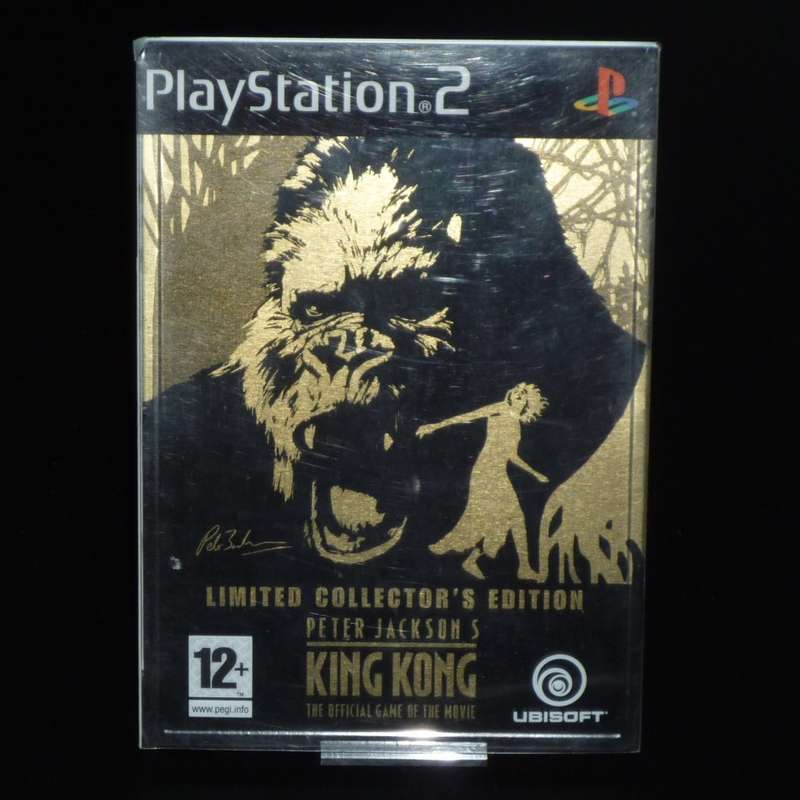 PS2 PETER JACKSONS KING KONG THE OFFICIAL GAME OF THE MOVIE COLLECTORS EDITION