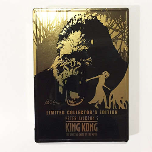 PS2 PETER JACKSONS KING KONG THE OFFICIAL GAME OF THE MOVIE COLLECTORS EDITION