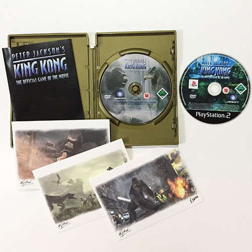 PS2 PETER JACKSONS KING KONG THE OFFICIAL GAME OF THE MOVIE COLLECTORS EDITION