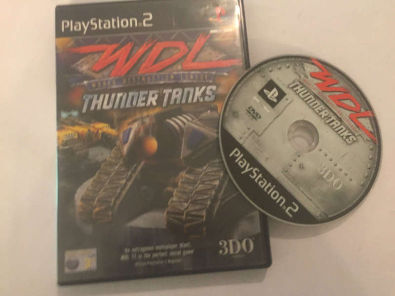 PS2 World Destruction League Thunder Tanks
