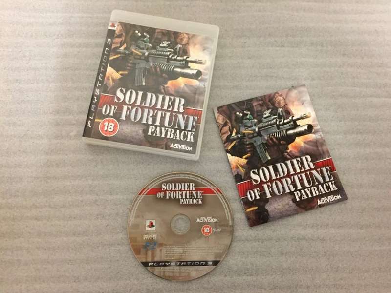 PS3 Soldier Of Fortune Payback