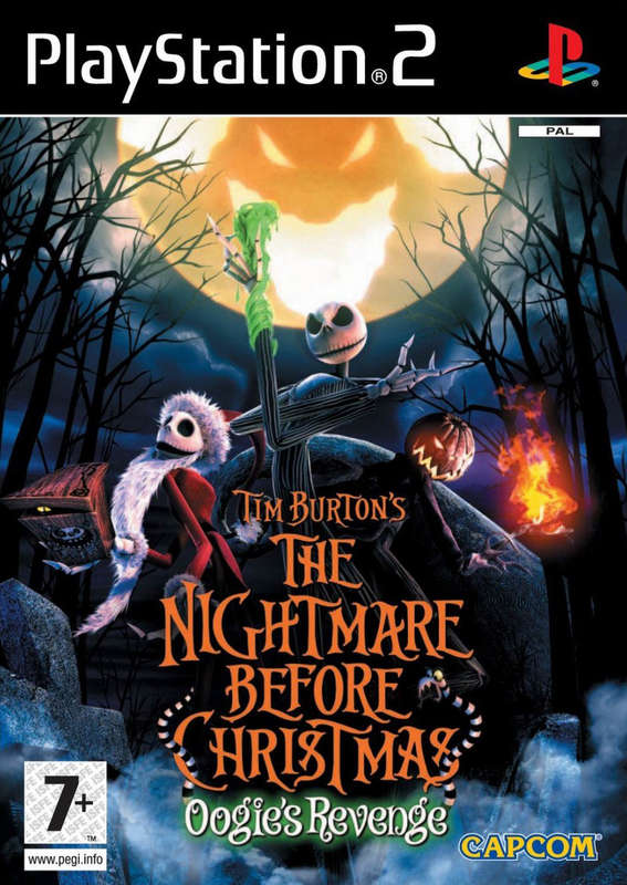 PS2 TIM BURTONS THE NIGHTMARE BEFORE CHRISTMAS OOGIES REVENGE