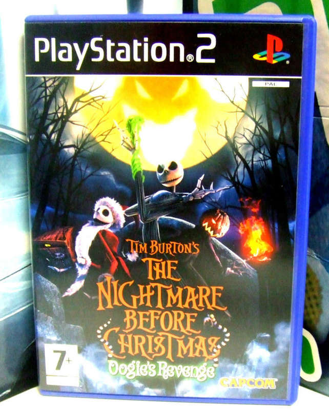 PS2 TIM BURTONS THE NIGHTMARE BEFORE CHRISTMAS OOGIES REVENGE