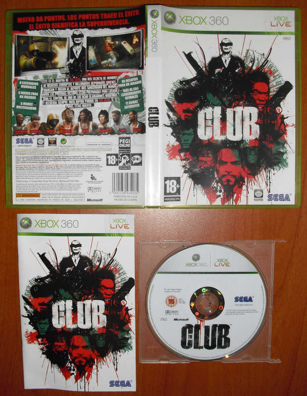Xbox 360 The Club / Original Product