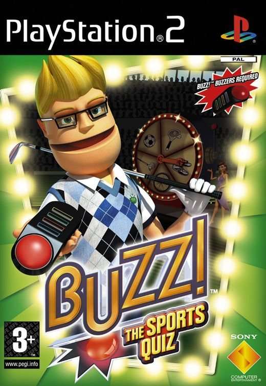 PS2 Buzz The Sports Quiz / Sag