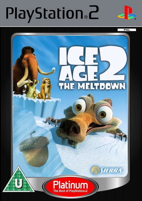 PS2 Ice Age 2 The Meltdown Platinum