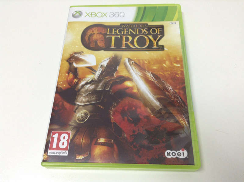 Xbox 360 Warriors Legends Of Troy / Original Product