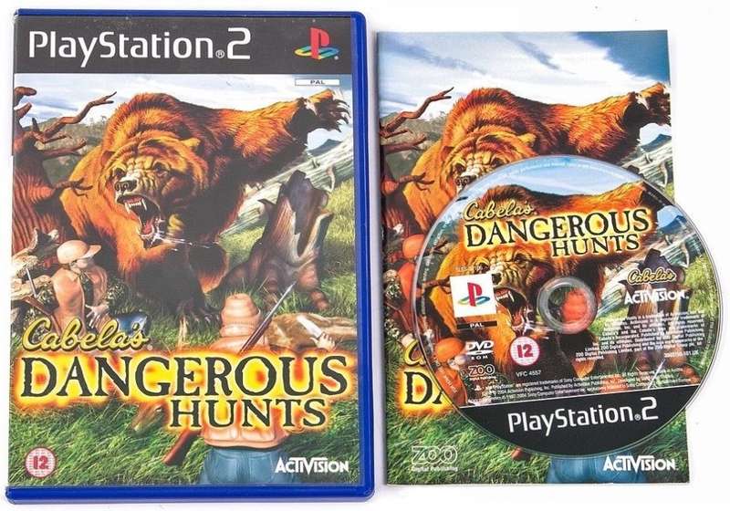 PS2 Cabelas Dangerous Hunts
