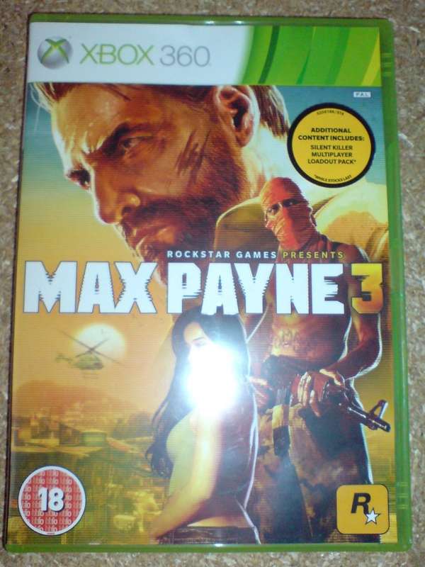 Xbox 360 Max Payne 3 / As New / Original Product