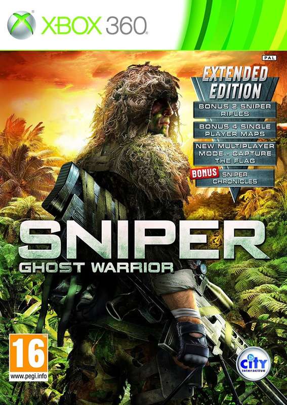 Xbox 360 Sniper Ghost Warrior Extended Edition / Original Product