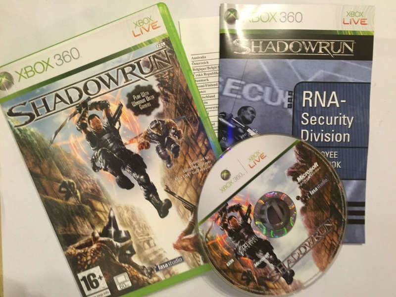 Xbox 360 Shadowrun / Original Product