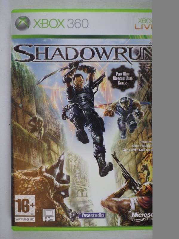Xbox 360 Shadowrun / Original Product