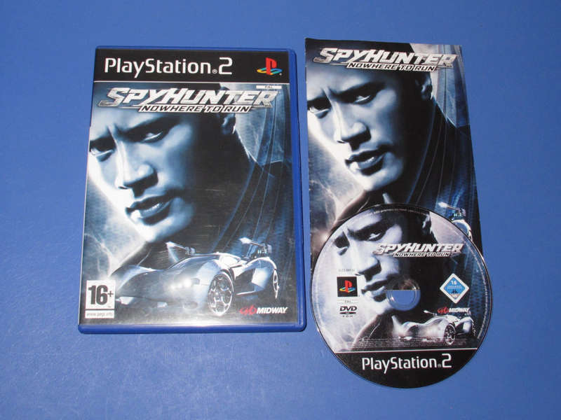 PS2 SPYHUNTER NOWHERE TO RUN