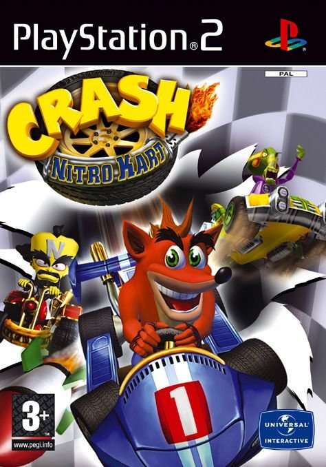 PS2 CRASH NITRO KART / BID TO WIN
