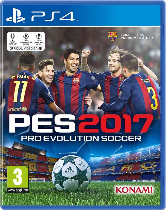 PS4 PES 2017 / Brand New (Sealed)