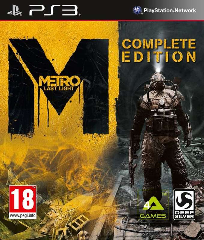 PS3 Metro Last Light Complete Edition / As New