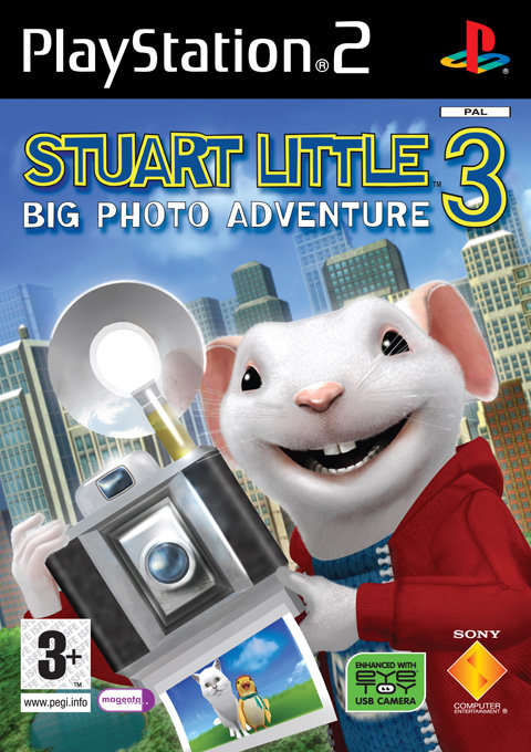 PS2 Stuart Little 3 Big Photo Adventure